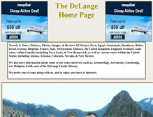 Tablet Screenshot of delange.org